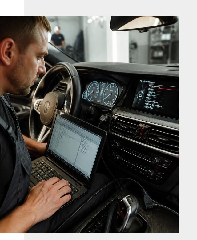 Русификация приборной панели BMW для авто в Тутаеве от компании
